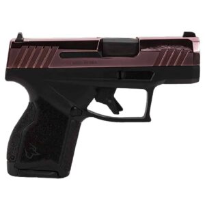 Taurus GX4 9mm pistol Rose Gold PVD slide black frame with two 10-round magazines