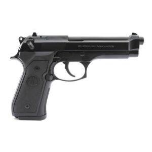 Beretta 92FS 9mm black handgun with 4.9-inch barrel and three 10rd magazines