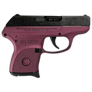 Ruger LCP 380 AUTO pistol 2.75-inch barrel black cherry frame