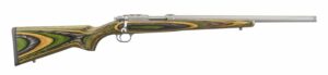 Ruger 77/17 .17 Hornet 18.5-inch stainless rifle with Green Mountain laminate stock