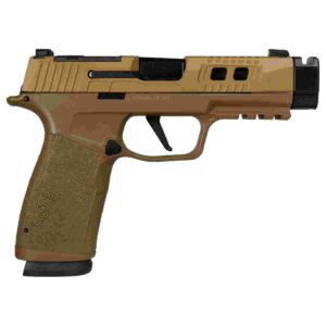 Sig Sauer P365 XMACRO TACOPS Two-Tone Brown/Black 9mm handgun