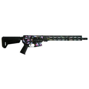Shark Coast Tactical Miami AR 5.56 16in 15in M-LOK multi-color Cerakote right-side view
