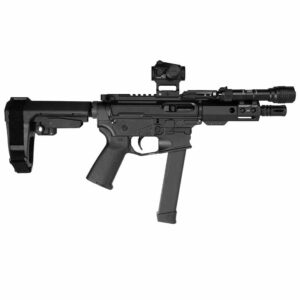 Shark Coast Tactical Midnight PCC 9mm pistol bundle with Vortex red dot and StreamLight ProTac