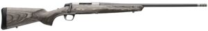 Browning X-Bolt 2 Hunter Laminate .30-06 22in rifle with grey laminate stock and muzzle brake
