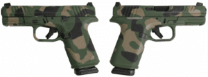 Ruger RXM 9mm 4-inch barrel M81 camo with Magpul EHG and two 15-round magazines