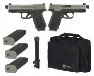 Ruger RXM Tactical 9mm pistol 4 inch threaded with range bag and magazines