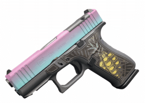 GLOCK 43X TACTICALOHA MOS FS 9mm pistol 3.39 inch barrel two 10-round magazines