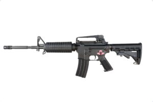 Bushmaster M4 Patrolman's Carry Handle 5.56 NATO 16in rifle in matte black