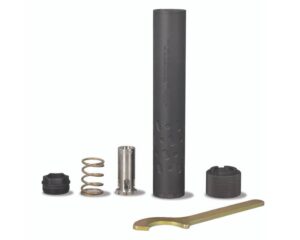 Yankee Hill Machine Sidewinder M2 .45 ACP suppressor in black with .578x28 piston mount