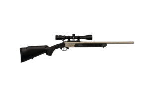 Traditions Outfitter G3 single-shot .35 Remington 22-inch stainless Cerakote rifle with black synthetic stock