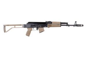 Arsenal SAM7SF 7.62x39 FDE semi-auto rifle with right-side folding stock