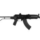 Arsenal AR-M14SF TACT 7.62x39mm rifle right-side folding stock black flash hider