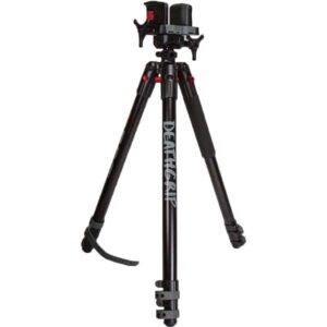 BOG DeathGrip aluminum clamping tripod 7-59 in black matte