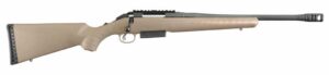 Ruger American Ranch .450 Bushmaster 16.12 inch threaded barrel FDE synthetic stock MFG 16950