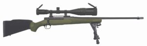 Mossberg Patriot Night Train .300 Win Mag 24in fluted barrel, OD green synthetic stock with 6-24x50 scope
