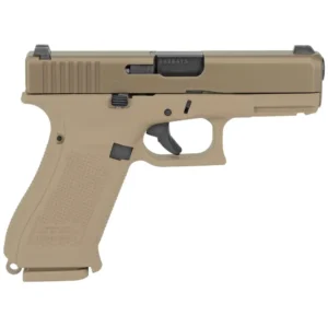 Glock 19X Gen5 9mm 4.02in Coyote Brown pistol PX1950701