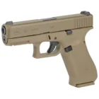 Glock 19X Gen5 9mm 4.02in Coyote Brown pistol PX1950701