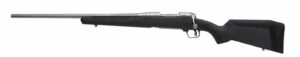 Savage 110 Storm 57089 left-hand .308 Winchester rifle with 22-inch stainless barrel and gray AccuStock synthetic stock