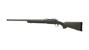 Savage 110 Trail Hunter left-hand .350 Legend 18-inch threaded barrel Tungsten Cerakote Hogue overmold stock