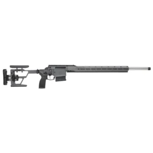 Sig Sauer Cross PRS .308 bolt-action rifle with 24-inch stainless barrel and gray adjustable folding stock