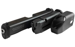 Advantage Arms conversion kit for Glock 19/23 Gen5 .22 LR with range bag in black