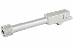 Advantage Arms threaded .22 LR barrel for Glock 19/23 with adapter, silver finish