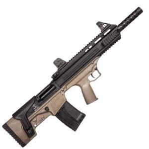 ATI .410 Bullpup tan pump-action shotgun, .410 gauge, 3-inch chamber, 5-round magazine