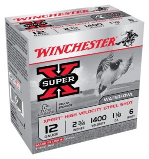 WINCHESTER XPERT 12GA 2.75" - 1-1/8OZ #6 1400FPS 25RD 10BX/C