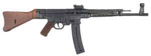Mauser Rimfire STG-44 22 LR rifle, 16.5in barrel, natural wood fixed stock