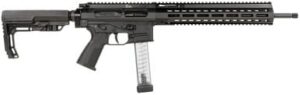 B&T SPC9 Sport semi-auto rifle 16-inch barrel black telescopic stock