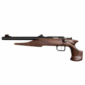 Chip Mccormick Chipmunk Pistol 22WMR Walnut, blued 10.5 inch fluted bull barrel