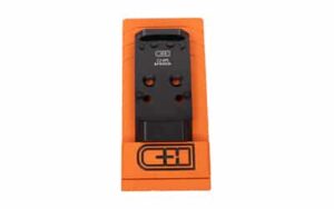 C&H Precision PLT V4 optic plate for CZ P10 to Holo EPS/EPS Carry, black anodized