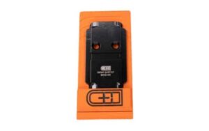 C&H Precision MP CORE M2.0 steel plate mount for Holosun 509T, black matte