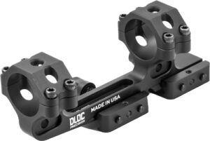 DLOC Precision DLOC-C130-1535-B 30mm cantilever scope mount 1.53 inch black
