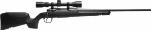 Savage Axis XP Compact 6.5 Creedmoor 20in rifle black synthetic with mounted 3-9x40 scope