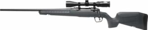 Savage Axis 2 XP 350 Legend 18 in left-hand rifle with gray synthetic stock and 3-9x40 scope