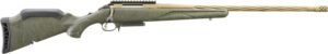 Ruger American Gen II Predator .22 ARC 22 in spiral-fluted threaded barrel green splatter stock