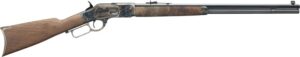 Winchester 1873 Sporter lever-action rifle .357/.38 24-inch octagon color case-hardened walnut stock