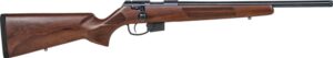 Anschutz 1761 HB .22 LR bolt-action rifle with 18 inch threaded heavy barrel and walnut stock
