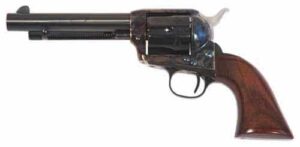 Cimarron Evil Roy .45 Long Colt 5.5 inch blued single-action revolver with walnut grip