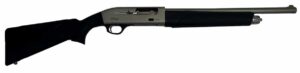 GForce Arms GF1 GF11220NG 12 Gauge 18.5-inch nickel finish fixed black synthetic stock