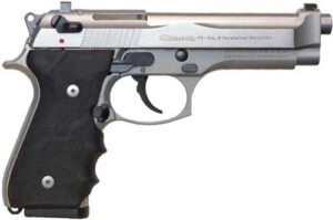 Beretta 92FS Brigadier Inox 9mm CA-compliant stainless pistol left profile