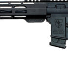 Alexander Arms RTA17BL 17 HMR tactical rifle with 18-inch fluted threaded barrel in black