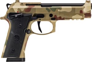 Beretta 92XI FS 9mm Frogskin camouflage pistol with 4.7 inch barrel