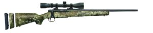 Mossberg Patriot Super Bantam youth bolt-action rifle 6.5 Creedmoor 20 inch with Strata camo and 3-9x40 scope