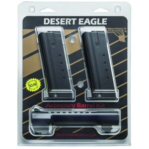 MR BBL DESERT EAGLE 50AE 6 BLK W/ 2 MAGS CLAM PK