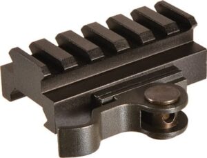 AimShot MT61172 Picatinny Quick-Release Mount 14mm riser black anodized