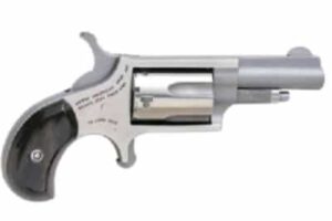 North American Arms Mini .22 Magnum 5-shot revolver, 1 5/8 inch stainless barrel, black pearlite grips