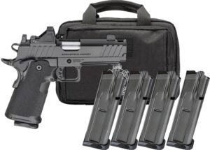 Springfield Armory 1911 DS Prodigy Comp 9mm 4.25in with Viridian RFX11 and four 10-round magazines