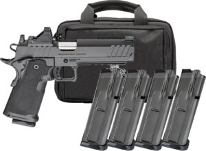 Springfield Armory 1911 DS Prodigy AOS 9mm 5-inch with Viridian RFX11 and four 10-round magazines